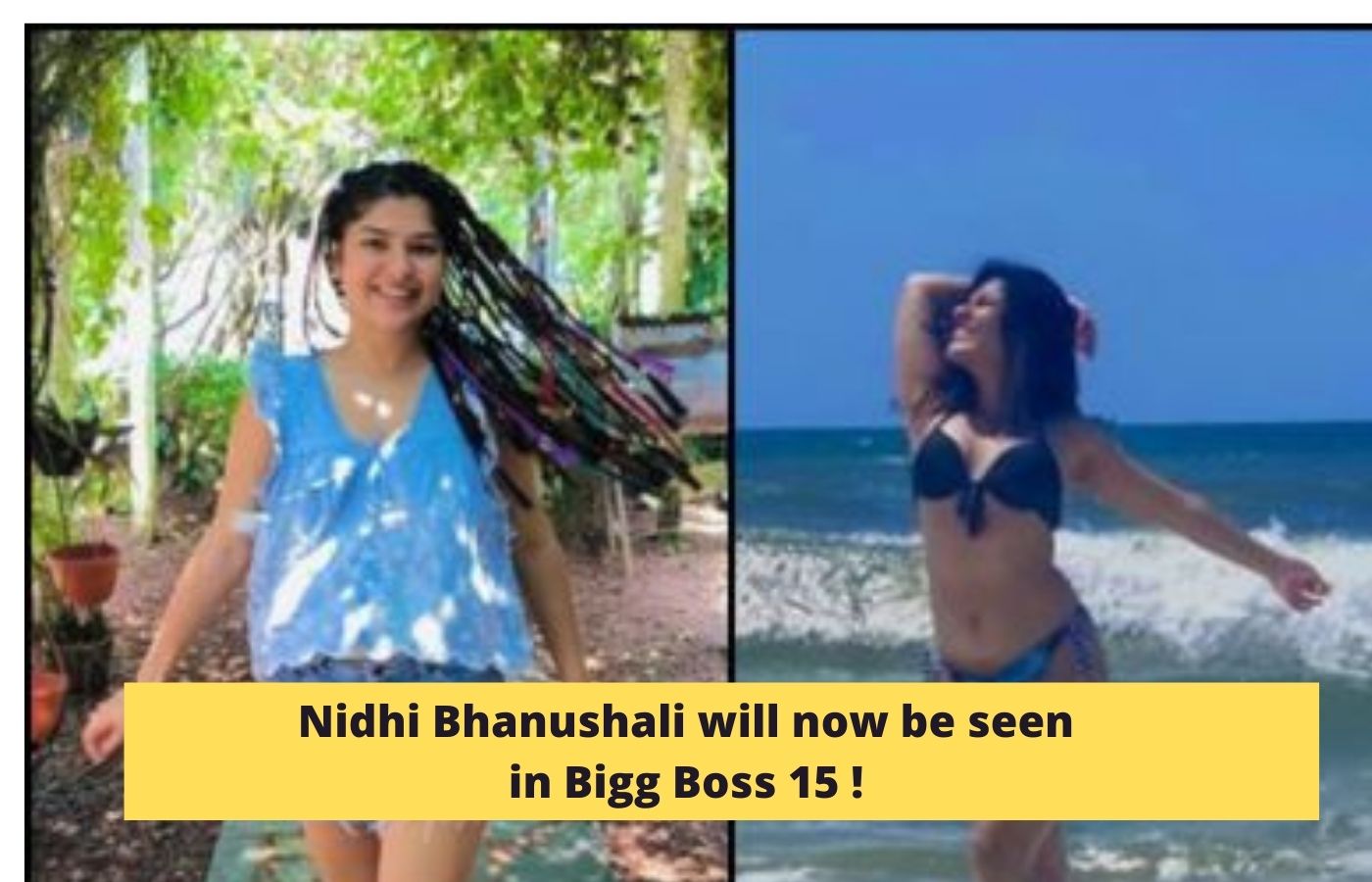 Nidhi Bhanushali will now be seen in Bigg Boss 15 !